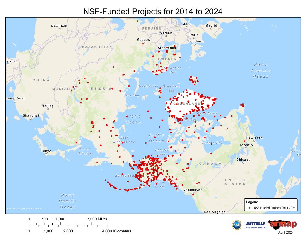 NSF-Funded Projects, Past 10 Years