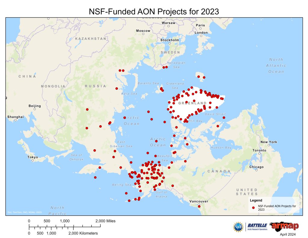 NSF-Funded AON Projects last Year