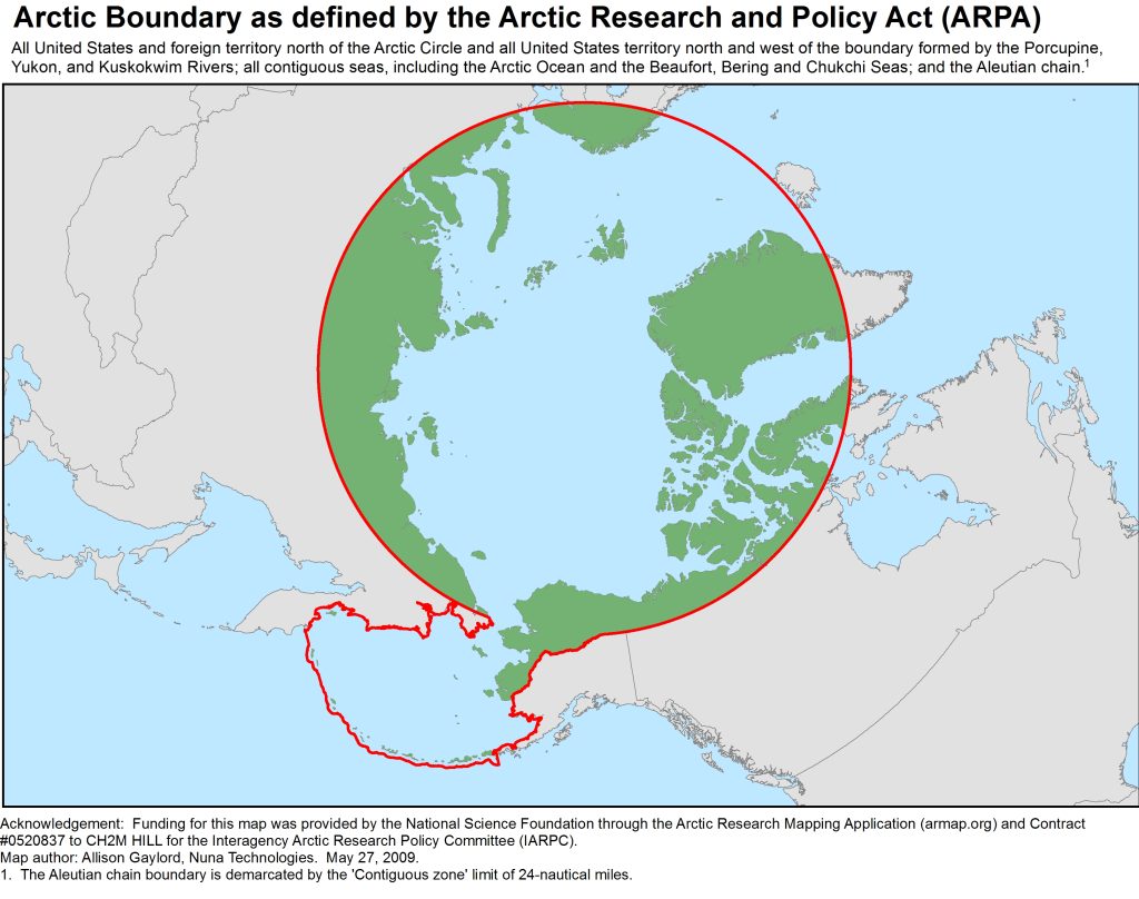 Arctic Boundary Map: Polar